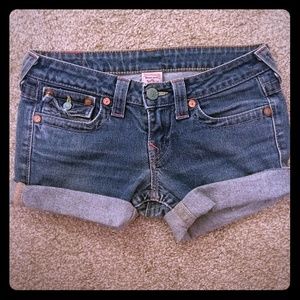 True religion shorts